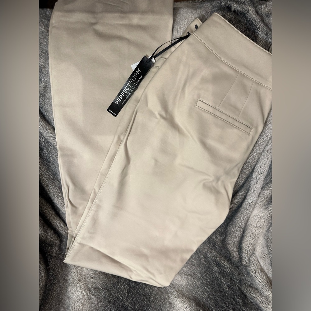 whbm bootcut perfect form contour khakis!